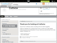 Tablet Screenshot of craftwise-brantford.brantforddirect.info