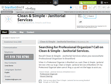 Tablet Screenshot of clean-simple-janitorial-s-brantford.brantforddirect.info