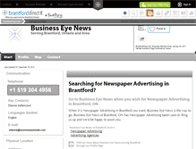 Tablet Screenshot of business-eye-news-brantford.brantforddirect.info